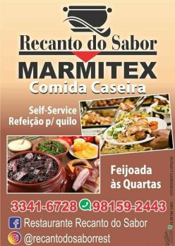 restaurante recanto do sabor